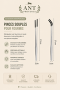 Pince de Manipulation Premium pour Fourmis – Embouts Souples Anti-blessure
